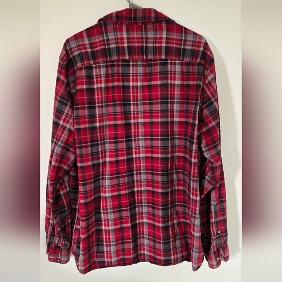 Apt. 9 Red Flannel Size XL - Picture 2 of 5